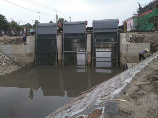 রিভার পাম্প স্টেশনের জন্য ব্যবহৃত জল সংরক্ষণের মেকানিকাল বার স্ক্রিন