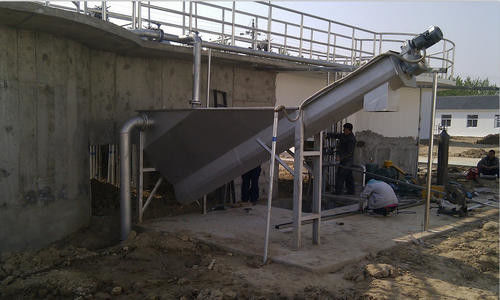 350 মিমি গ্রিট বিভাজক নষ্ট জল, 0.55Kw ঘূর্ণিঝড় গ্রিট বিভাজক