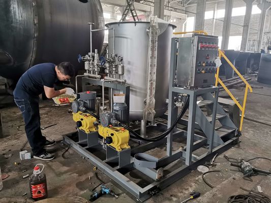 পৌর 4000L / ঘন্টা স্বয়ংক্রিয় ডোজিং মেশিন কার্বন ইস্পাত