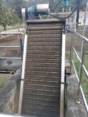 3.0KW যান্ত্রিক স্টেইনলেস স্টীল বার স্ক্রীন বর্জ্য জল স্যুয়েজ বার স্ক্রীন